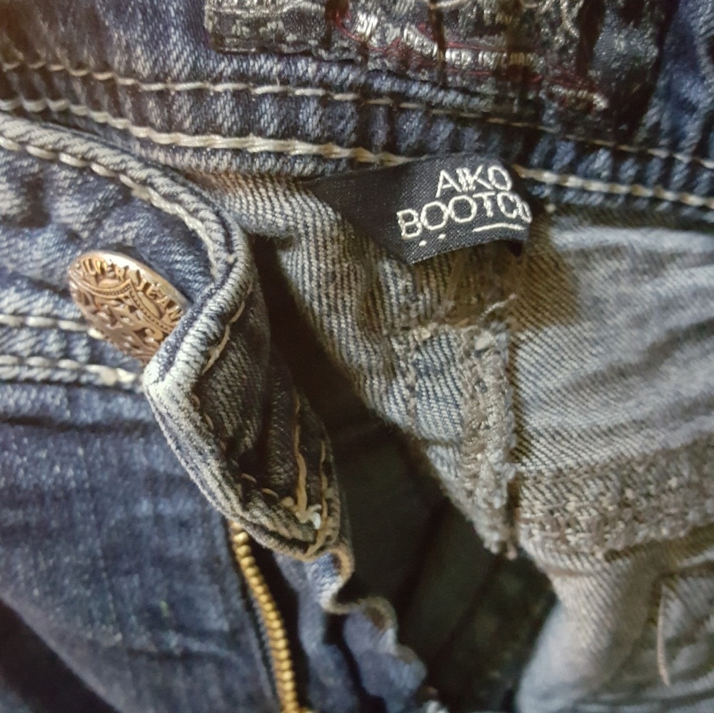 Silver jeans